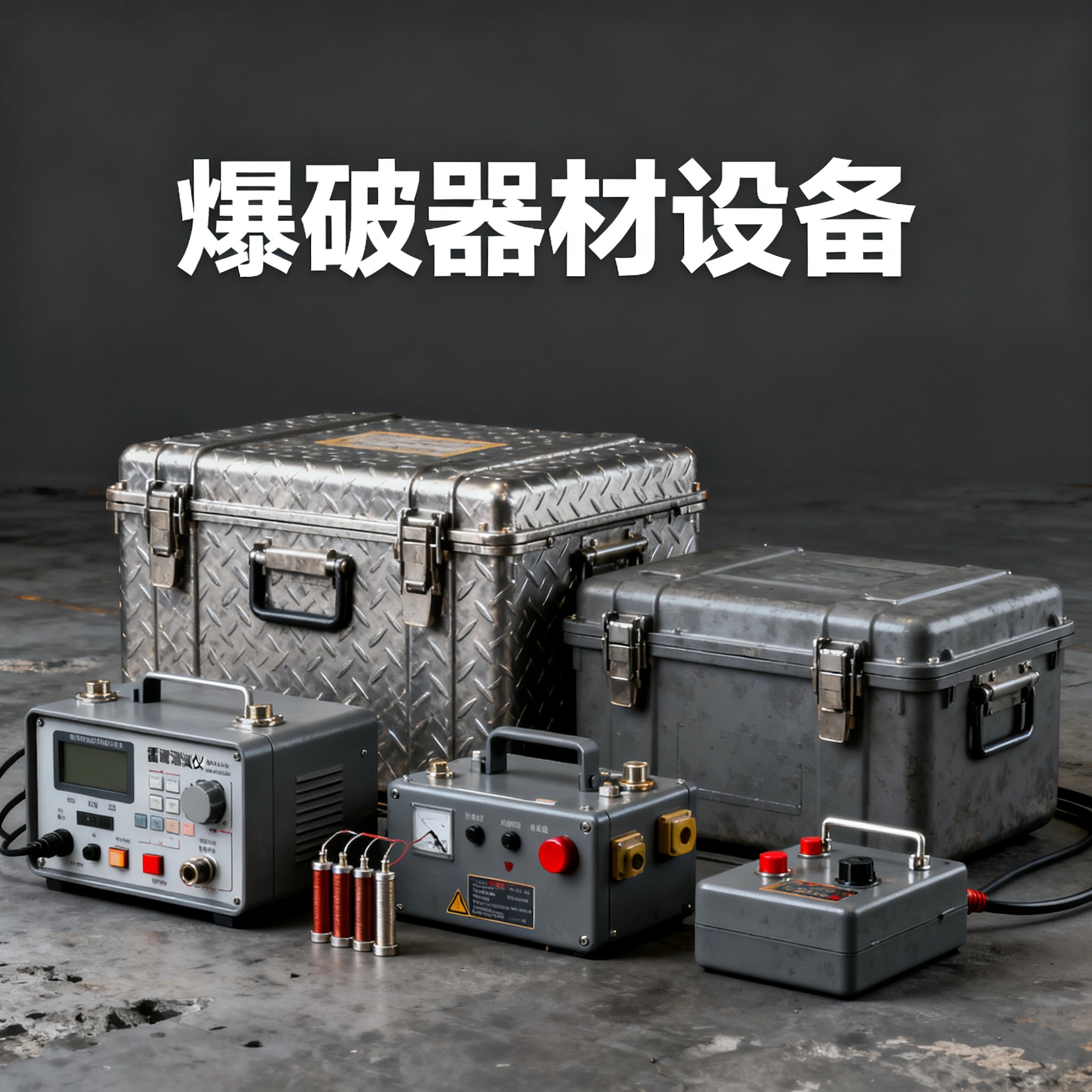 罗定爆破工程师的“兵器库”：常用器材一册通